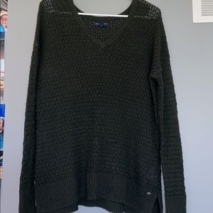 green AE sweater